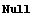 Null